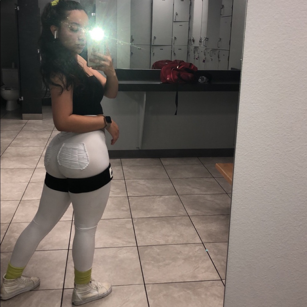 Winter White CuteBooty Lounge Tights 🤍